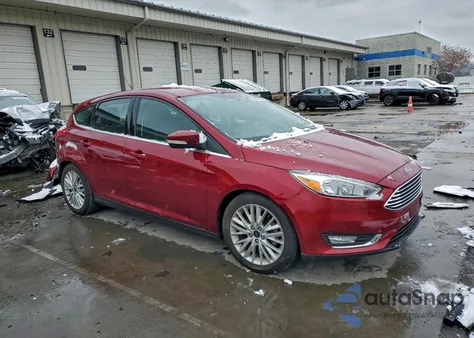 2016 Ford Focus Titanium from USA, damaged, VIN 1FADP3N25GL305355